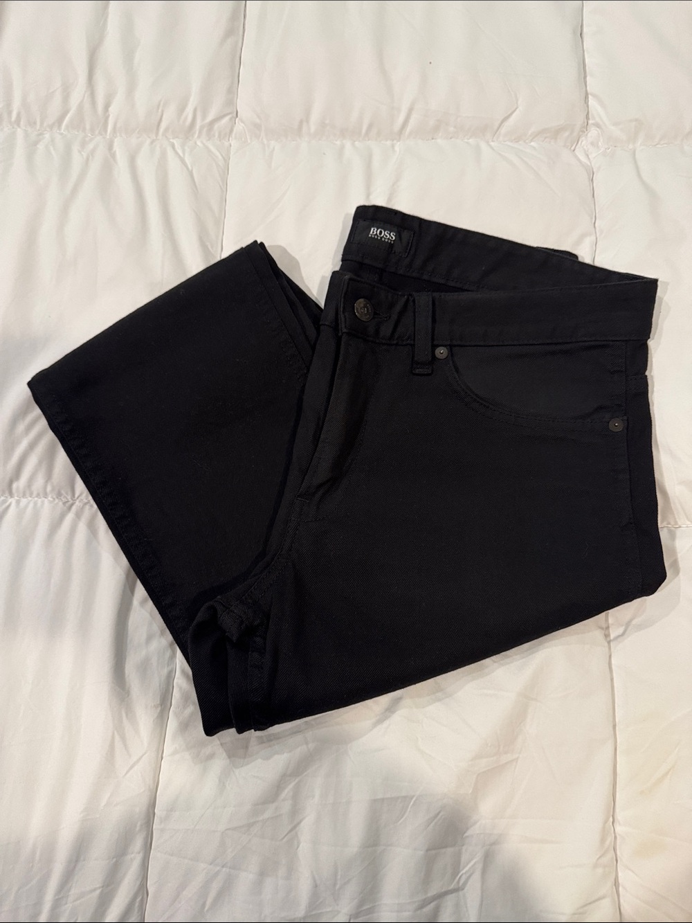 Hugo Boss Men's Jeans in black